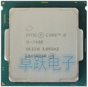 Procesor Intel Core i5 serije 7 I5 7400 I5-7400 PROCESORA LGA 1151-land FC-LGA 14 nanometara