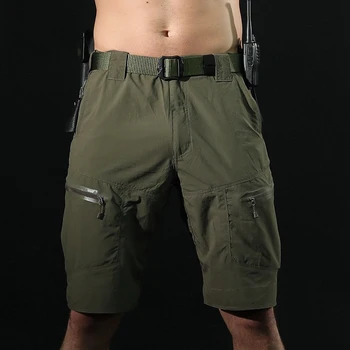 Muške vojne taktičke hlače vodootporan taktički kratke hlače ljetne udoban vanjski Rendžer trening TAD hlače