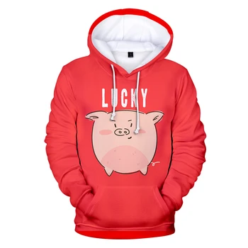 3D slatka svinje veste muški veste ženski moda ispis 3D puloveri veste jesen hoodies anime 2019 svinja hoodies odijevanje