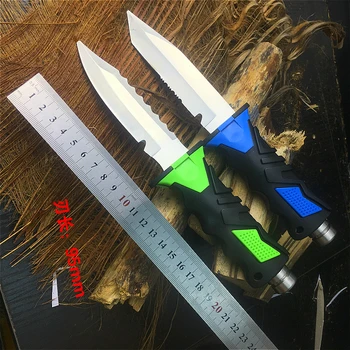 PEGASI profesionalni kvalitetan višenamjenski 440C taktički ronjenje tajice fiksni nož nož vanjski opstanak prijenosni alat