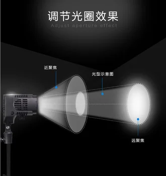 NanGuang LitoLite corporation, 8f 8W 10FB 10W 28F 28W 5600K CRI95 Focusable Led Fresnel Spotlight Dimmable