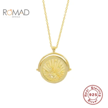 ROMAD 925 sterling srebra Zvijezda privjesak ogrlice za žene modni nakit 2020 Veleprodaja ogrlica korejski Bijoux Femme