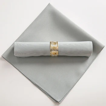 Puna boja je bijela vjenčanje stolnjak maramice reciklirani tekstil maramice poliester restoran maramicu Eko - 48см kvadrat