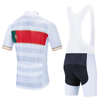 2020 Portugal Crna biciklistička majica biciklističke gaćice sportska odjeća Ropa Ciclismo muškarci ljeto quick dry PRO BICYCLING Maillot hlače odijevanje