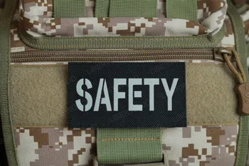 Infracrveni reflektirajućim sigurnosne zakrpe montaže sigurnosnih zakrpa vatrogasno spasilačke policija vojni taktički krpa znak aplicirano