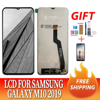 Ispitano za Samsung Galaxy M10 2019 SM-M105 M105F M105G/DS LCD displej +touch screen Digitizer Assembly rezervni dijelovi