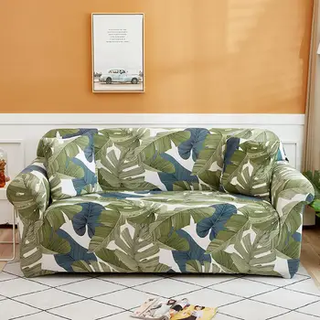 Protežu cvjetni print kauč torbica elastični namještaj zaštitnik sjedalo presvlaku za kauč 1/2/3/4-sjedala kauč sjedalo za dnevni boravak