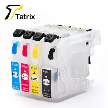 Tatrix LC113 višekratnu upotrebu ink cartridge za Brother MFC-J4510N/DCP-J4210N