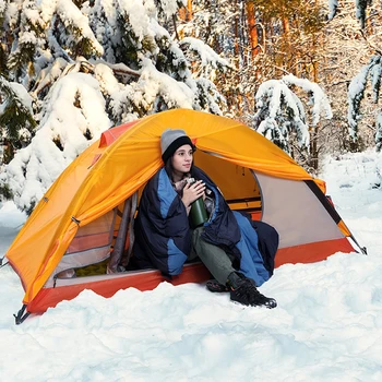 Vanjski jedan kamp vodootporni vanjski šator kamp высокогорное snježne okvir ultra-lagani kamp oprema, Silikonska šator