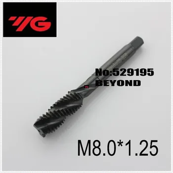 M8*1.25 T1121, Koreja YG-1 za odgovarajući za obradu jednog rupe postali dioksida i legiranog čelika, dobro maknuti chip size
