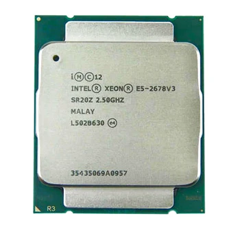 Intel Xeon E5 2678 V3 e5-2678 V3 CPU 2.5 G Serve LGA 2011-3 PC Desktop procesora za matičnu ploču X99