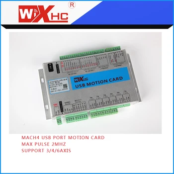 6AXIS USB port Mach4 motion control card CNC breakout board-2000 khz