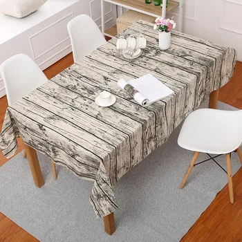 Stablo sliku tiskanih stolnjak jednostavna pamučna posteljina stolnjak za kuhinje home dekor klasični stol poklopac