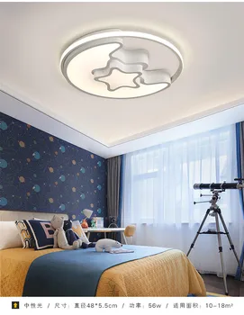 Moderni Zatamnjen Led Plafonjere Dnevni Boravak Daljinski Upravljač Bluetooth Smart Leiling Lampe