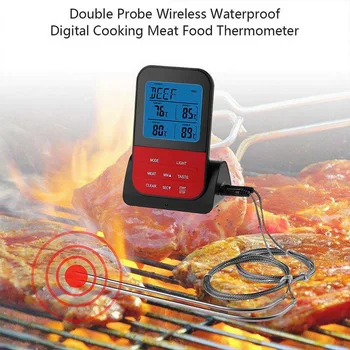 Bežični vodootporan roštilj termometar digitalni za kuhanje meso hrana pećnica grill termometar sa samookidačem