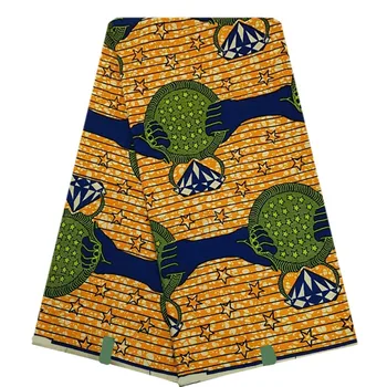 Afrička vosak tkanina pravi pravi vosak 100 pamuk blok tisak Ankara nigerijski voštano platno za haljinu 2020 visoke kvalitete voštana dizajn