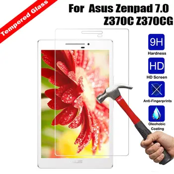 Za Asus Zenpad 7.0 Z370 Z370C Z370CG 7 inčni tablet kaljeno staklo zaslon zaštitnik premium prednja prozirna zaštitna folija poklopac