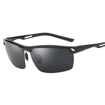 YSO sunčane naočale muškarci polarizovana UV400 aluminija магниевая okvir TAC sunčane naočale vozačke naočale Полуободка pribor za muškarce 8550