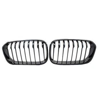 Prednja maska poklopca/rešetke jedna rešetka bubrega предкрылка okvir visoki sjaj crna ograde, rešetke kompatibilan za BMW F20 LCI 1-Series