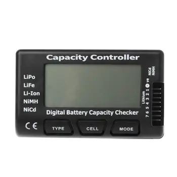 M89CDigital Battery Capacity Checker RC CellMeter 7 For LiPo LiFe Li-ion punjiva NiMH Nicd
