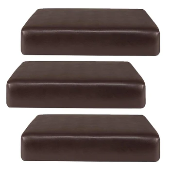 3x đonovi umjetna koža kauč na kauč stolica jastuk sjedala mat torbica za sjedalo kava