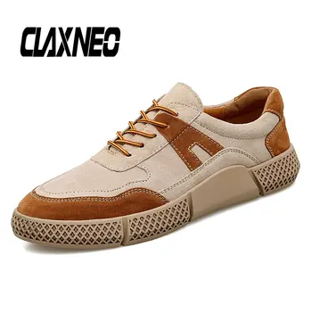 CLAXNEO Man Casual cipele i antilop koža trendy tenisice muške dizajn hodanje obuća Muška obuća shoes clax