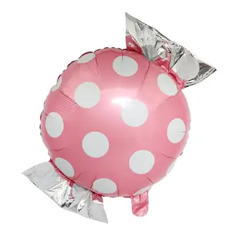 8шт slatkiši slatkiši oblik aluminijske folije baloni okrugli folija balon trake mjesta za stranke svadbene svečanosti dekor (slučajna boja)