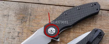 2 komada 5 mm/6 mm nož ručka vijak DIY nož materijal izrade ZT taktički nož zaporni vijak oštar 14 veličina izravan nož na sklapanje