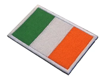 5 kom. / lot vez krpa Irska nacionalna zastava vojna taktički dorada tkanina naljepnica šivanje oblog za odjeću Cap Bag
