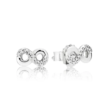 PDE ED 03 925 sterling srebra modni elegantne naušnice s originalnim logom dame i djevojke nakit poklon za vjenčanje maturalnu nakit