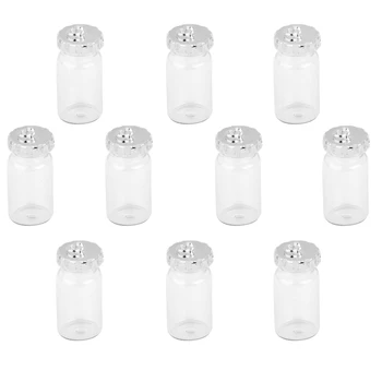 10шт mini-staklene boce sa poklopcem, maleni želeći poruku boce banke privjesci privjesak za DIY ogrlica