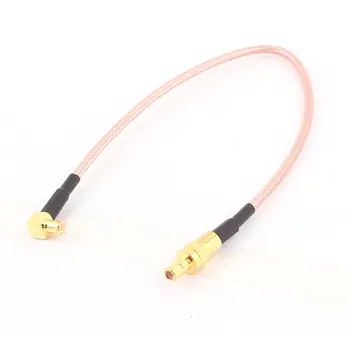 Uxcell SMB Mužjak to MCX Male pravokutni adapter priključak za RG316 koaksijalni kabel 20 cm