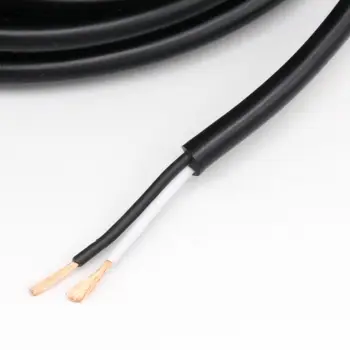 2 jezgre tkanina kabel 18AWG PVC izolator kabel za napajanje 2 проводный električne žice američki standardni starinski svjetlosni kabel