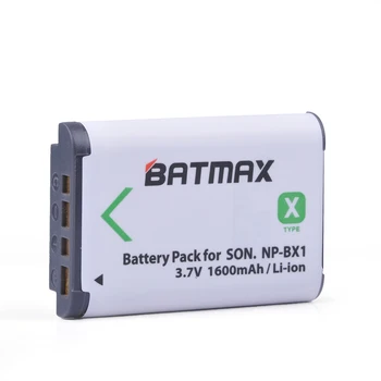 Batmax 1600mAh NP-BX1 NPBX1 NP BX1 baterije + USB punjač za Sony HDR-AS100v AS30 AS15 DSC-RX100 HX400 WX350 baterija za kamere