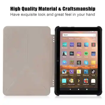 KatyChoi Stand Auto Wake Sleep Smart Case For Amazon Fire HD 8 2020 Case For Amazon Fire HD 8 Plus 2020 Tablet Case Cover