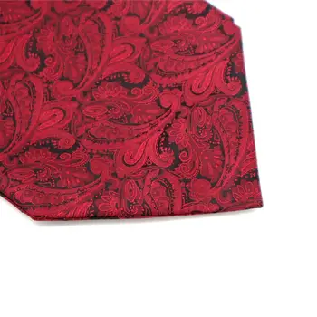 YISHLINE Men Luksuzni Silk Ascot Tie set Man Cravat Tie & Handkerchief Set cvjetni Paisley grašak džep kvadratnom set za svadbene zurke
