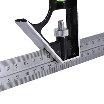 300 mm 12 cm podesiva kombinacija inženjera kvadratnom set komplet desna kutna linija GD kutno ravnalo mjerni set alata