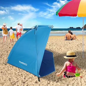 TOMSHOO Barraca kamp plaža šator Sport na otvorenom, krov šator za ribolov piknik na Plaži park anti-москитные šator Namiot
