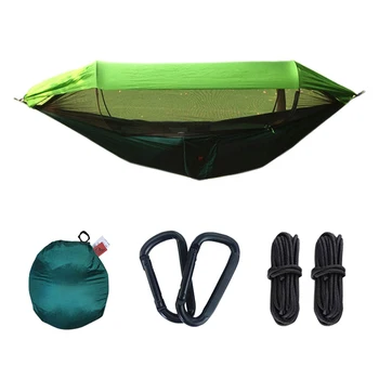 Prijenosni vanjski kamp Viseća s tendama mreža za komarce Rotirajući krevet ljuljačka šator EDF88