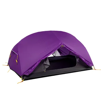 Naturehike 3 sezone Mongar kampiranje šator 20D najlon Fabic, dvostruki sloj vodootporne šator za 2 osobe NH17T007-M