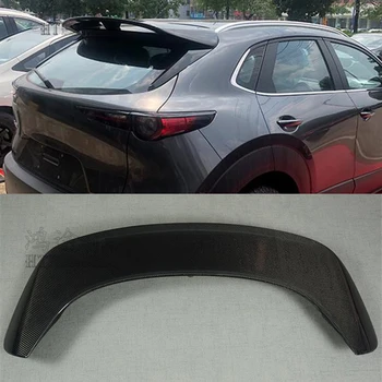 CEYUSOT za krila, spojleri krova Mazda CX-30 True Carbon Fiber Car Rear Window Accessories Tail Fin CX30 GT Spojler Special 2020+