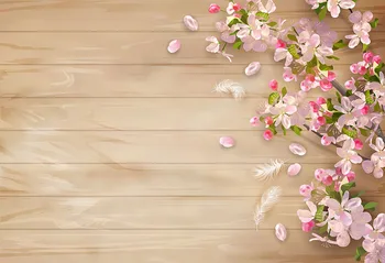 Avezano Backgrounds Rođendan Vjenčanje Drvena Ploča Proljeće Cvijeće Četkica Ploče Dekor Fotografija Von Studio Fotografija Фотоколл
