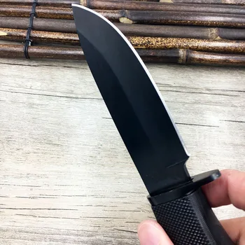 Visoka kvaliteta kamp taktički nož fiksni nož lovački nož vanjski nož za preživljavanje spasilački alat nož ravno