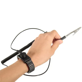 Antistatički narukvica podesiv remen za ručni zglob ESD Discharge PC alat za popravak elektronike