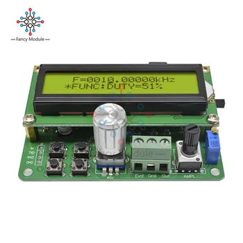 Diymore FYE050 DDS generator signala modul 0-50 khz частотомер 1602LCD okretni prekidač potenciometar 5.5x2.1 mm utikač za napajanje dc