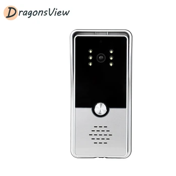 Dragonsview žični 1000TVL video-telefon vrata, interfon, noćni vid kamere zvono na vratima sa vodonepropusnim poklopcem za video interfon