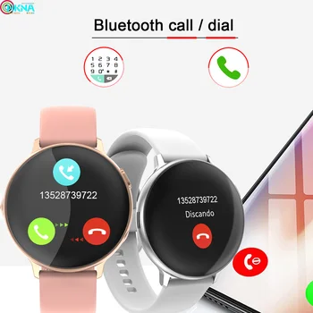 Pametni satovi žene muškarci Bluetooth Poziv sat otkucaja srca Sport fitness tracker za žene i muškarce Android iOS Huawei, Samsung, Iphone