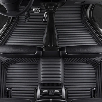 Običaj 5 sjedala auto mat poda bmw Serije 5 E39 E60 F10 G30 F90 Gran Turismo F07 5 Touring E39 E61 F11 G31 tepih alfombra