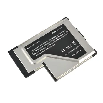 Kebidumei New Express Card 54mm to USB 3.0 Kartica 2 Port za Expresscard PCI-E to USB Adapter Converter