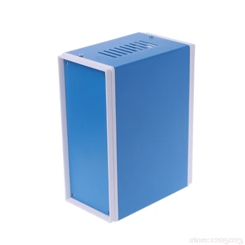 Plava metalno kućište design telo DIY razvodna kutija 6.7